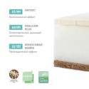 Матрас для прямоугольной кроватки Eco Dream 119*60*9 см ЭКД-01