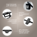 Детская коляска Bubago Lotta Thermo 3 в 1 цвет: Мокко BG 150-2