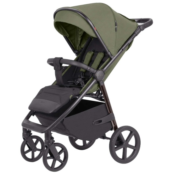 Коляска детская прогулочкая Carrello Bravo + 2026 цвет: Midnight Green CRL-5515