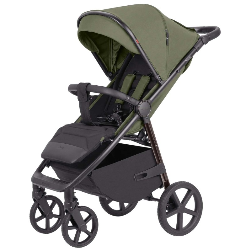 Коляска детская прогулочкая Carrello Bravo + 2026 цвет: Midnight Green CRL-5515