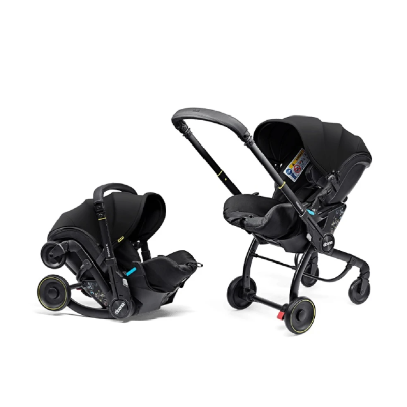 Автокресло-коляска Doona X 0-13 кг цвет: Nitro Black / Черный