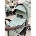 Коляска детская 2 в 1 Bjoy Mia LT кожа цвет: sage 04