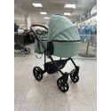 Коляска детская 2 в 1 Bjoy Mia LT кожа цвет: sage 04