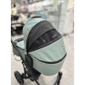 Коляска детская 2 в 1 Bjoy Mia LT кожа цвет: sage 04