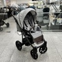 Коляска детская 2 в 1 Bjoy Mia LT кожа цвет: grey 05