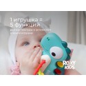 Игрушка-тянучка развивающая BUSY DINO цвет: голубая RMON-004-B