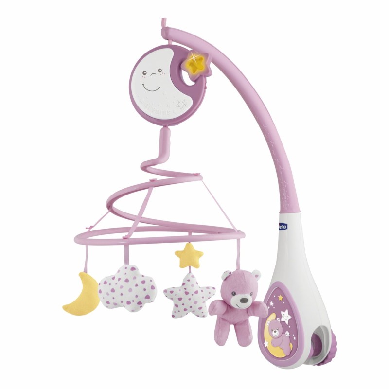 Игрушка-мобиль музыкальный на кроватку Chicco Next2Dreams цвет: розовый