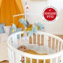 Музыкальный мобиль-каруселька с игрушками Маленький замок FEHN 065084