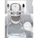 Стульчик для кормления - электрокачели 2 в 1 Sweet Baby Amuleto цвет: Grey
