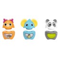 Игрушка развивающая пирамидка-сортер Chicco 3 в 1 Погремушки Весёлые животные Игрушка развивающая пирамидка-сортер Chicco 3 в 1 Погремушки Весёлые животные