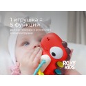 Игрушка-тянучка развивающая BUSY DINO цвет: красная RMON-004-R