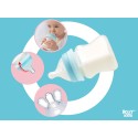 Сменные силиконовые соски для бутылочек 0+ 2 шт медленный поток
