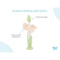 Набор: зубные щетки-массажеры для десен малышей Flower Цвет: мятный RTB-002
