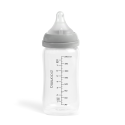 Стеклянная бутылочка Paomma 240 мл цвет: light grey GB215
