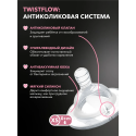 Антиколиковая бутылочка для кормления Twistshake 125 мл. цвет:  Пастельный серый /Pastel Grey