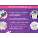 Антискользящий резиновый коврик для ванной с отверстиями 45*76 см Кот цвет: серый BM-4576-CAT