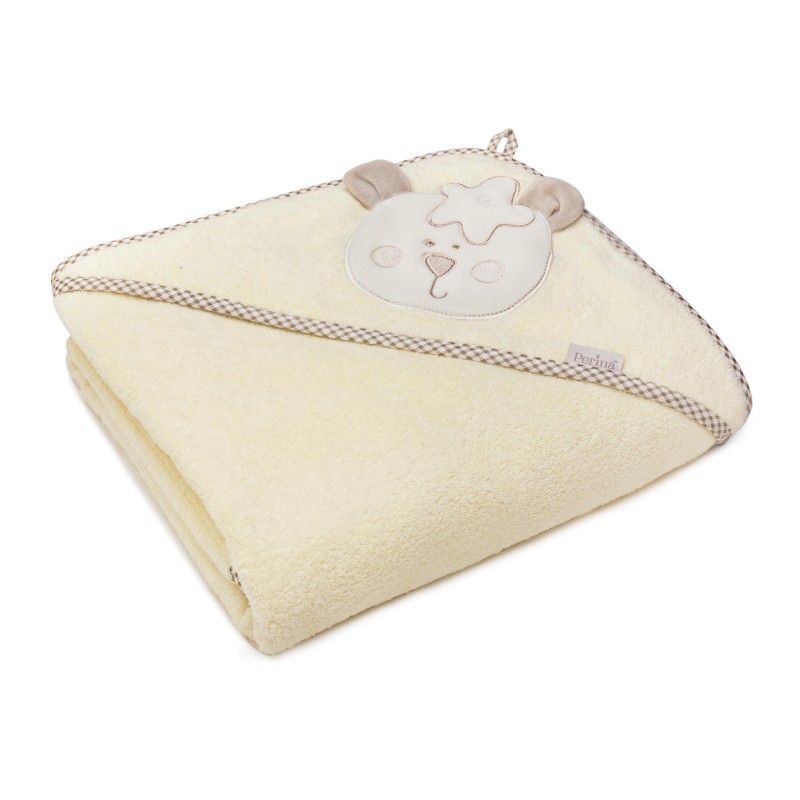 Детское махровое полотенце " Мишутка" 90*90 Perina цвет: бежевый ПД-02.95