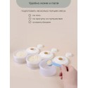 Контейнер для сухой молочной смеси и снеков Paomma цвет: buttercream PMC 112