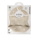 Силиконовый нагрудник с кармашком Edda цвет: тюлень SB07-01001