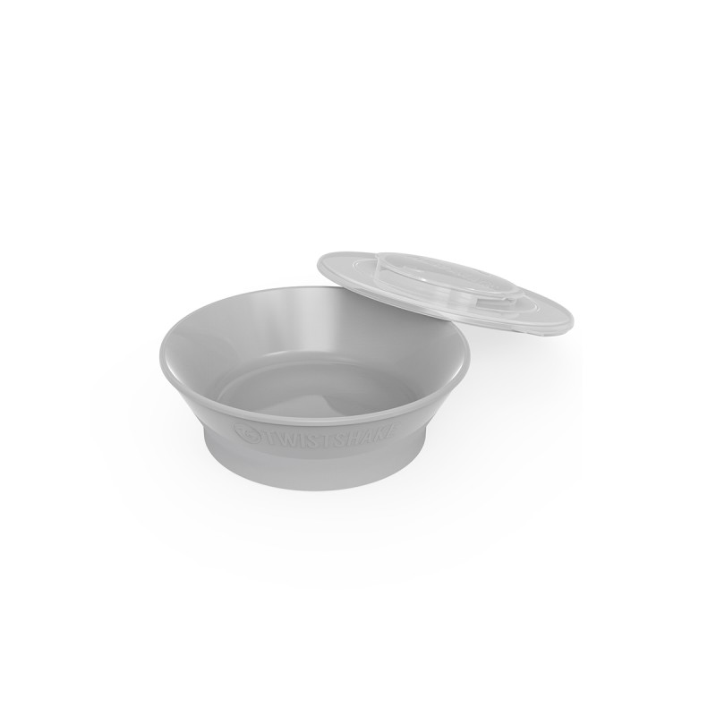 Глубокая тарелка 6+m. Twistshake Bowl цвет: Пастельный серый /Pastel Grey Глубокая тарелка 6+m. Twistshake Bowl цвет: Пастельный серый /Pastel Grey