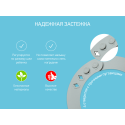 Мягкий нагрудник с карманом для крошек Roxy Kids цвет: серый
