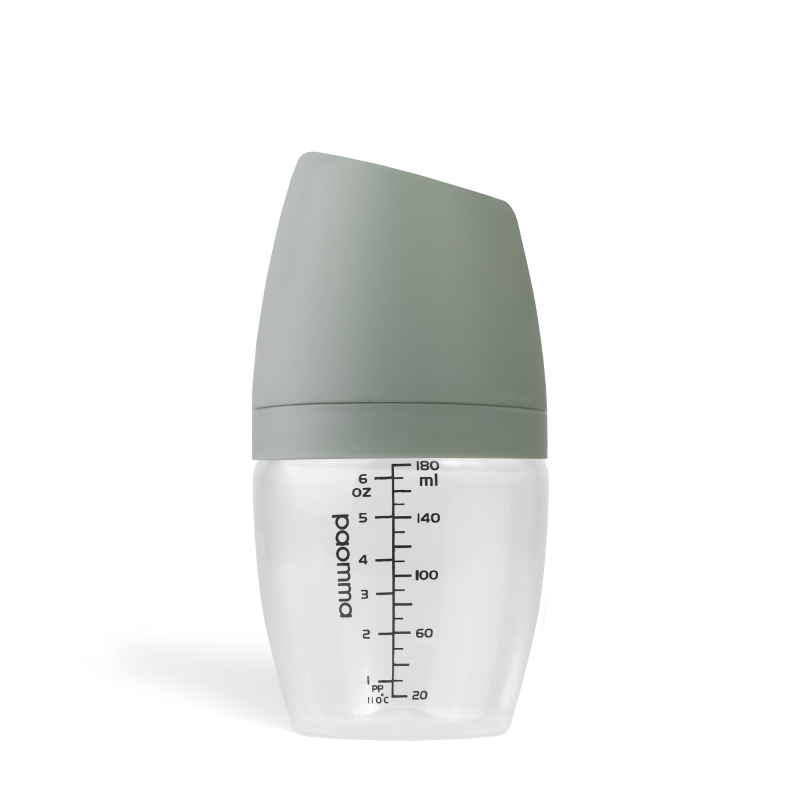 Пластиковая бутылочка Paomma 180 мл цвет: Sage PB107