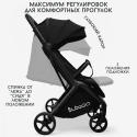 Коляска детская прогулочная BubaGo LUNA цвет:  черный BG 154-1