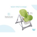 Универсальный чехол для детского стульчика цвет: зеленый