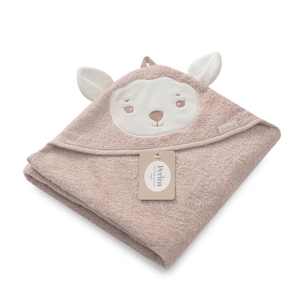 Детское махровое полотенце " Muzzle " 95*95 Perina бежевый ПД-11.4.95