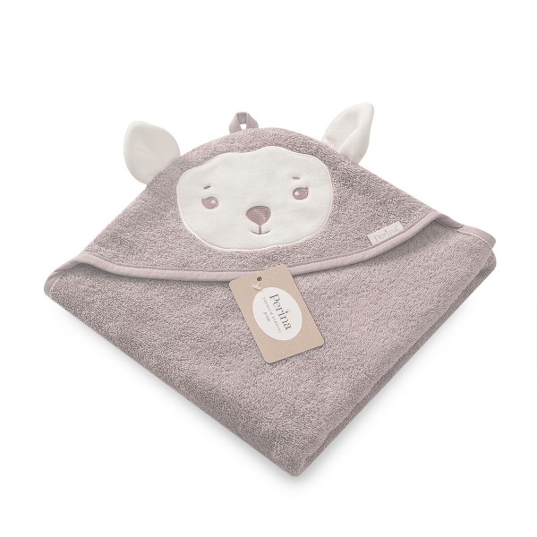 Детское махровое полотенце " Muzzle " 95*95 Perina мокко ПД-11.8.95