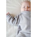Флисовый костюм Cute 74-80 см цвет: серый 1555-13