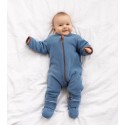Флисовый комбинезон-поддева Cute 74-80 см цвет: синий 1645-195