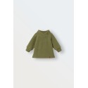 Флисовый костюм Cute 74-80 см цвет: теплый хаки 1555-161