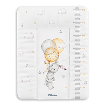Матрас для пеленания мягкий Зайка с шарами 72*52 см 4210-51