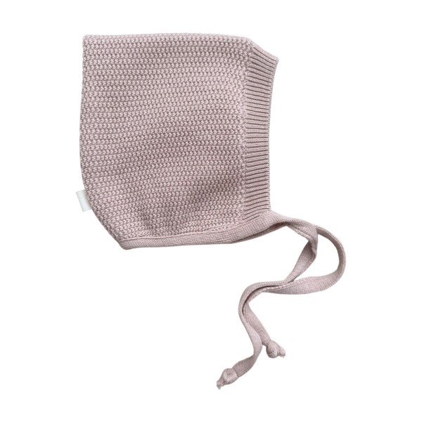 Детская шапочка вязаная 40-42 см ELF цвет: пудровый W030N-023