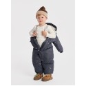 Зимний комбинезон Leokid Hero 2025 86-92 см цвет: say my name dark gray