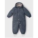 Зимний комбинезон Leokid Hero 2025 86-92 см цвет: say my name dark gray