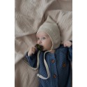 Детская шапочка вязаная 40-42 см ELF цвет: топленое молоко W030-40/42-034