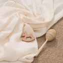 Муслиновая пеленка 130*100 см цвет: молочный МП.2-13х10-1.2