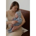 Детская шапочка вязаная 40-42 см ELF цвет: небесный W030N-038-40/42