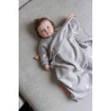 Вязаный хлопковый комбинезон 80-86 см цвет: гуси 7055-234