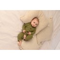 Вязаный шерстяной комбинезон Woolly 56-68 см цвет: джинс 990-120