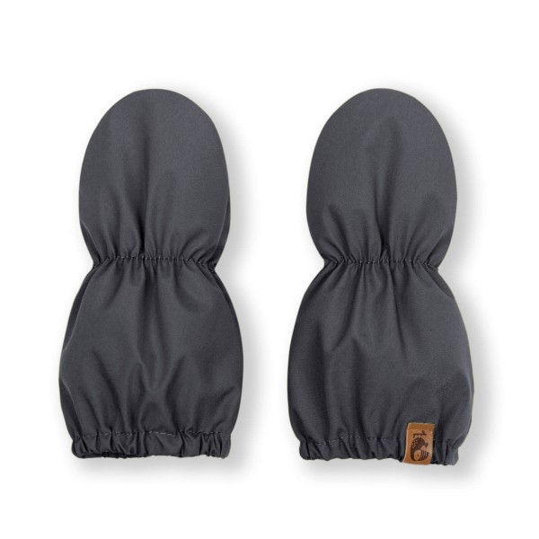 Теплые рукавички-варежки Bloom 0-12 месяцев цвет: графит 125-53