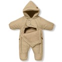 Комбинезон демисезонный DEW с капюшоном 0-6 месяцев цвет: бронза 160-55 Комбинезон демисезонный DEW с капюшоном 0-6 месяцев цвет: бронза 160-55