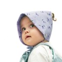 Косынка детская на завязках 44 размер Buba Kids цвет: черника BKPANAMA305