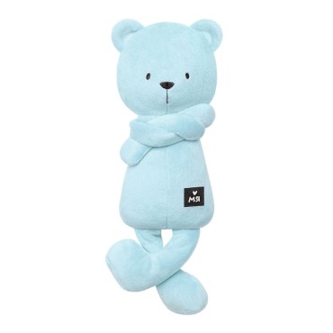 Игрушка мягконабивная " Мишка Джордж" цвет: голубой М141