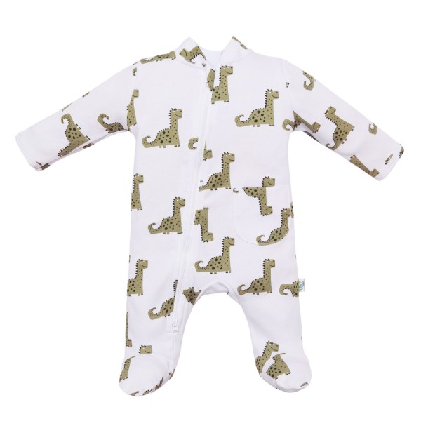 Слип на молнии 62 см цвет: динозаврики 1400-94