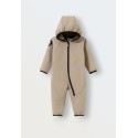 Комбинезон демисезонный мембрана Softshell 92-98 см цвет: бежевый 167-34