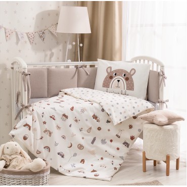 Комплект постельного белья 3 предмета Bonjour Bebe BB3-01.1 Комплект постельного белья 3 предмета Bonjour Bebe BB3-01.1