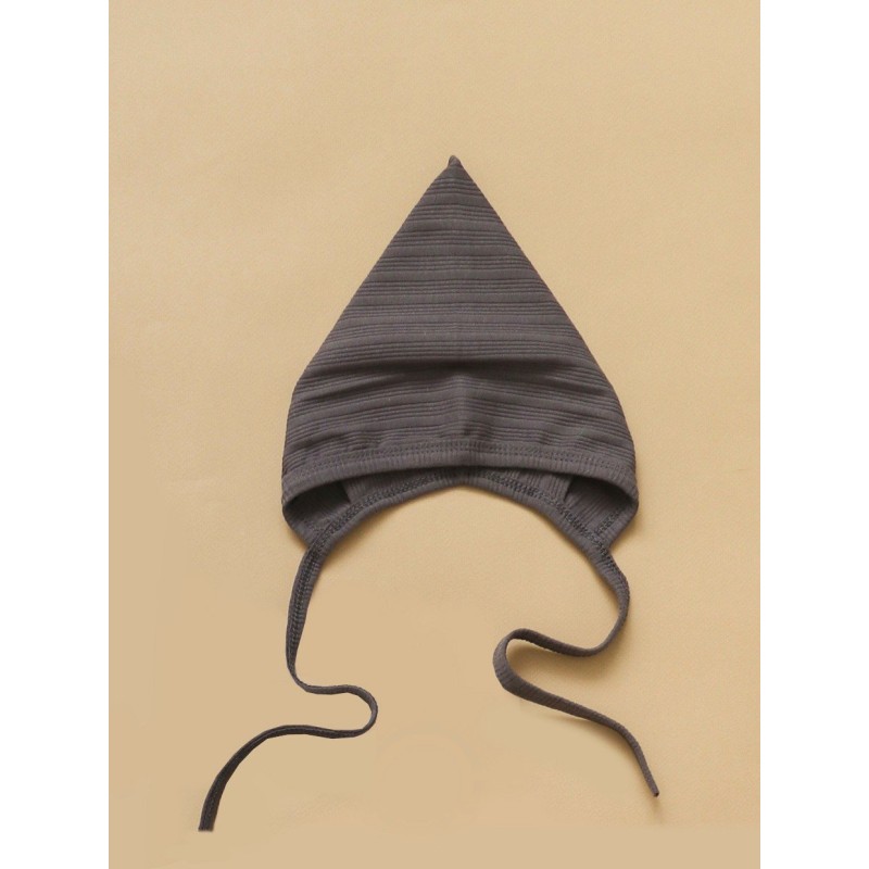 Чепчик из органического хлопка 36-38 см Т-215/серый